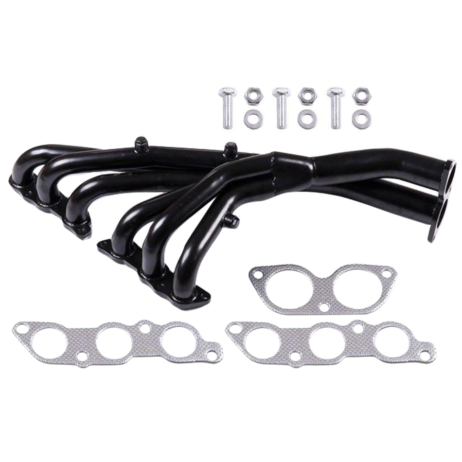 Edelstahl-Auspuffkrümmer-Header Fit Lexus IS300 2001-2005 3.0L Schwarz