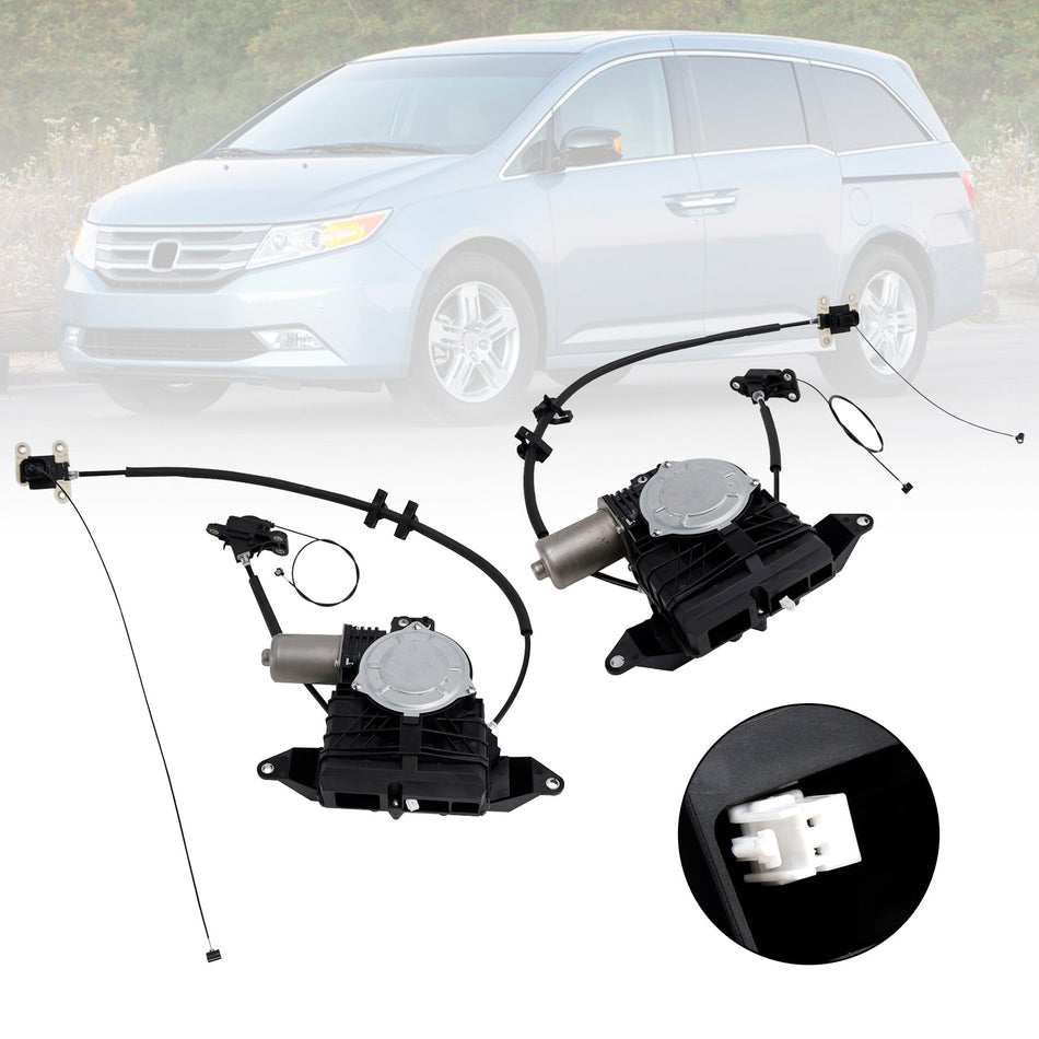 2011–2017 Honda Odyssey Brandneues hinteres linkes + rechtes Seitenstrom-Schiebetür-Motorkabel