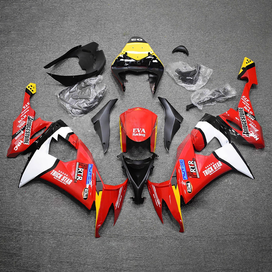 Verkleidungssatz aus ABS-Kunststoff, passend für Kawasaki ZX10R 2008-2010