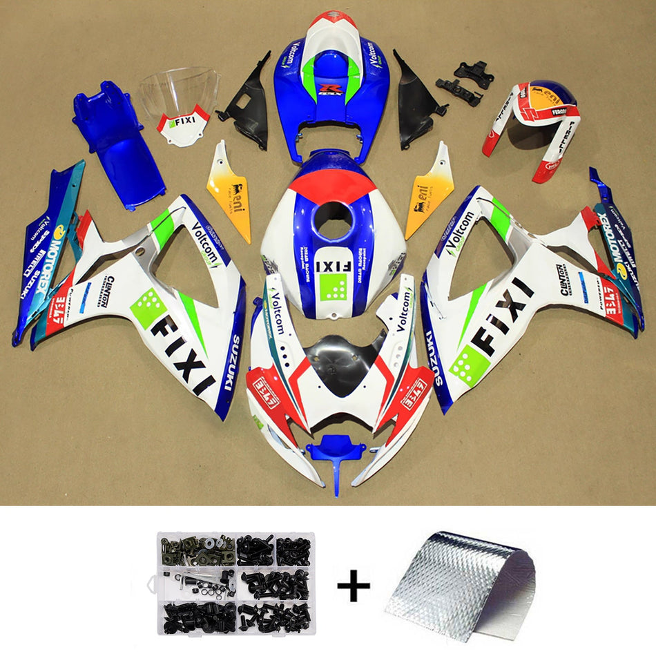 Verkleidungssatz aus ABS-Kunststoff für Suzuki GSXR 600/750 2006-2007 K6