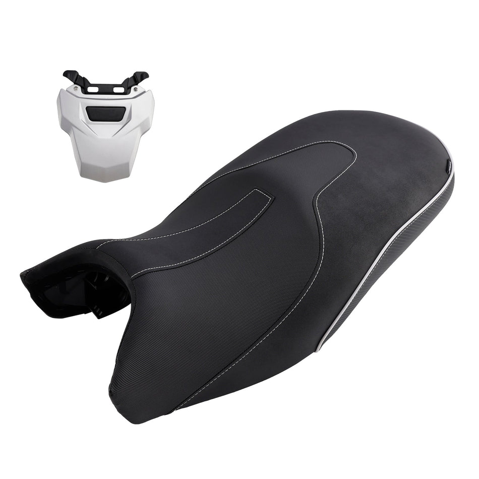 2018-2023 BMW R1250GS/ADV Fahrer Beifahrersitz Vorne Hinten Kissen Schwarz