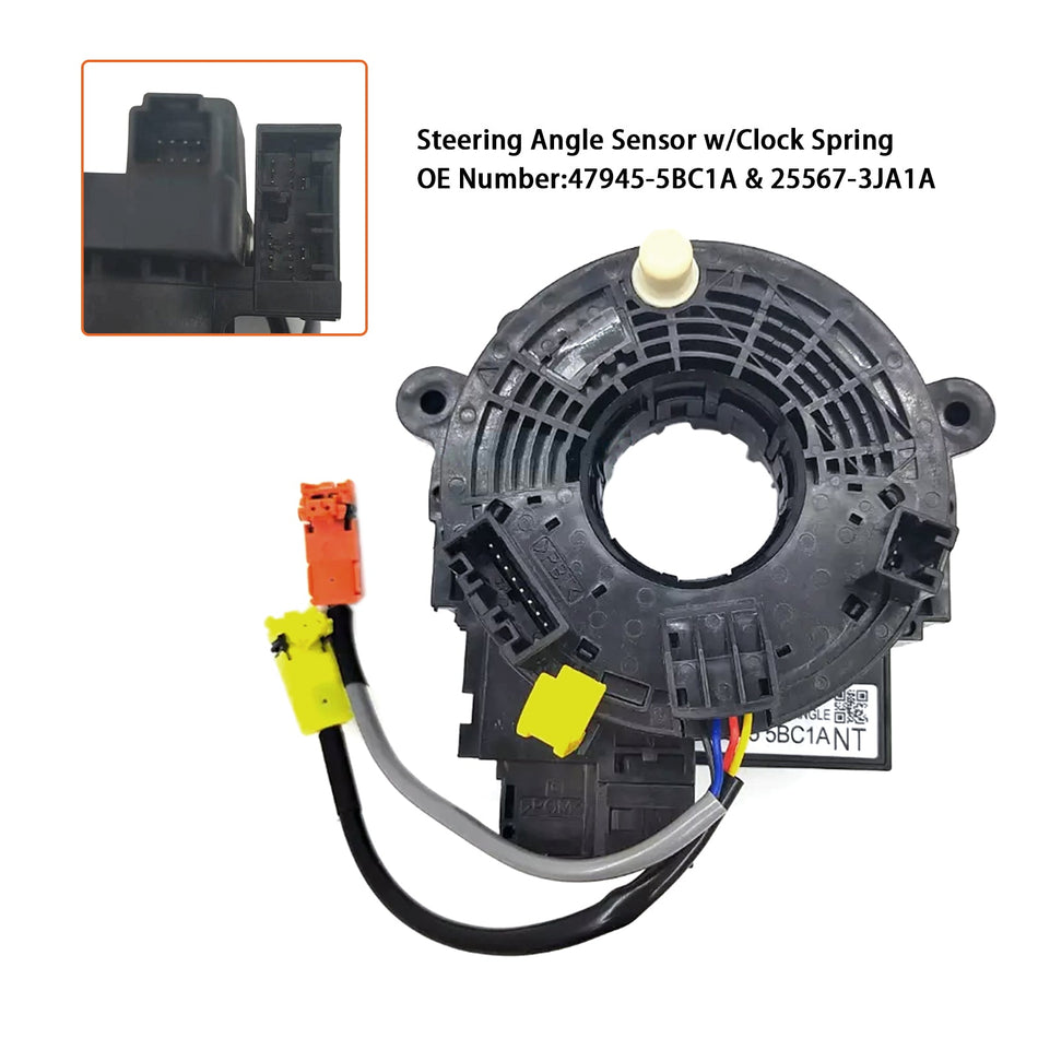 47945-5BC1A Lenkwinkelsensor-Montage für 15-19 Infiniti Q50 Q60 QX80 Armada