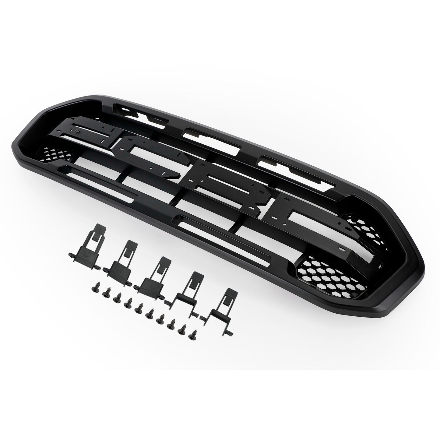 Raptor Style Front Bumper Grille Grill Fit Ford Ranger 2019-2023 Black