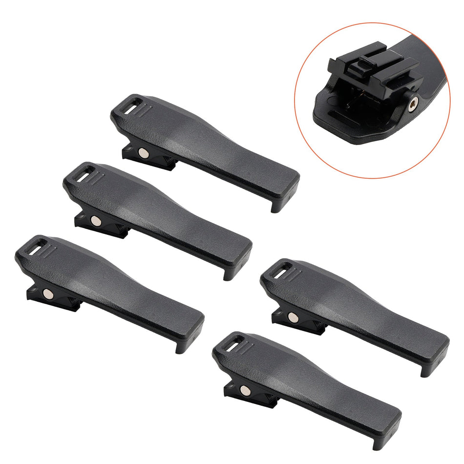 5PCS Walkie Talkie Radio Communicator BP272 Gürtel Clip Für ICOM BP-272 Zurück Clip