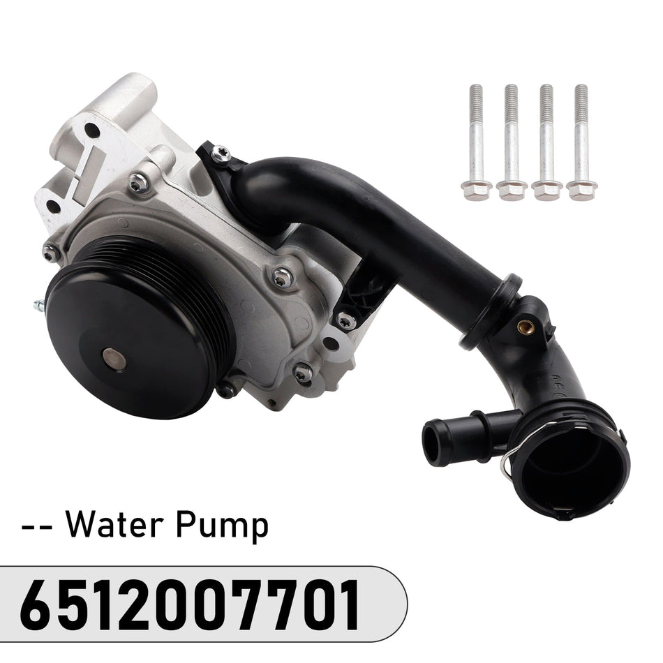 Wasserpumpe 6512001101 für Mercedes-Benz GLK250 X204 L4 2.1L (2013–2015)