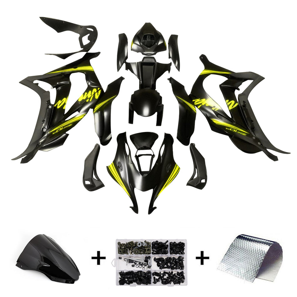 Injection Verkleidung Kit Karosserie Kunststoff ABS fit Für Kawasaki ZX10R 2016-2020