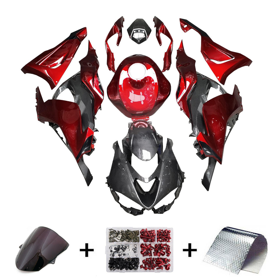 Injection Verkleidung Kit Karosserie Kunststoff ABS fit Für Kawasaki ZX-6R 2024-2025