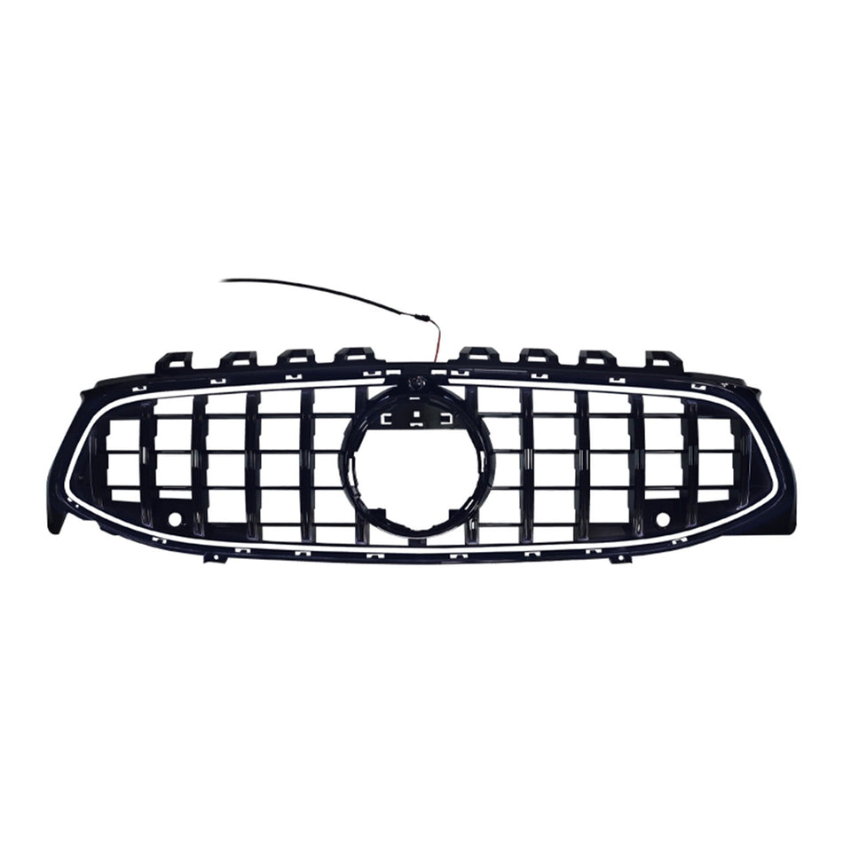 Schwarzer Frontstoßstangengrill für Mercedes CLA-Klasse W118 C118 GT (2020–2024)
