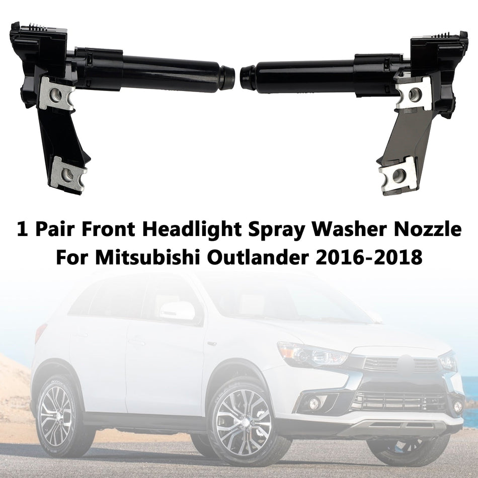 2016-2018 Mitsubishi Outlander 1 Paar Frontscheinwerfer-Sprühdüsen
