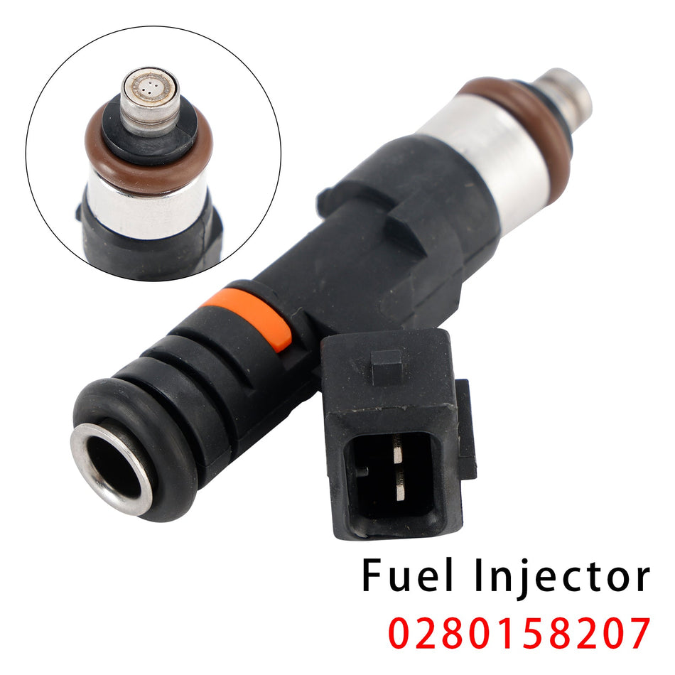 1 Stück Kraftstoffeinspritzdüse für Ford Focus III, Fiesta VI, Mondeo IV 0280158207
