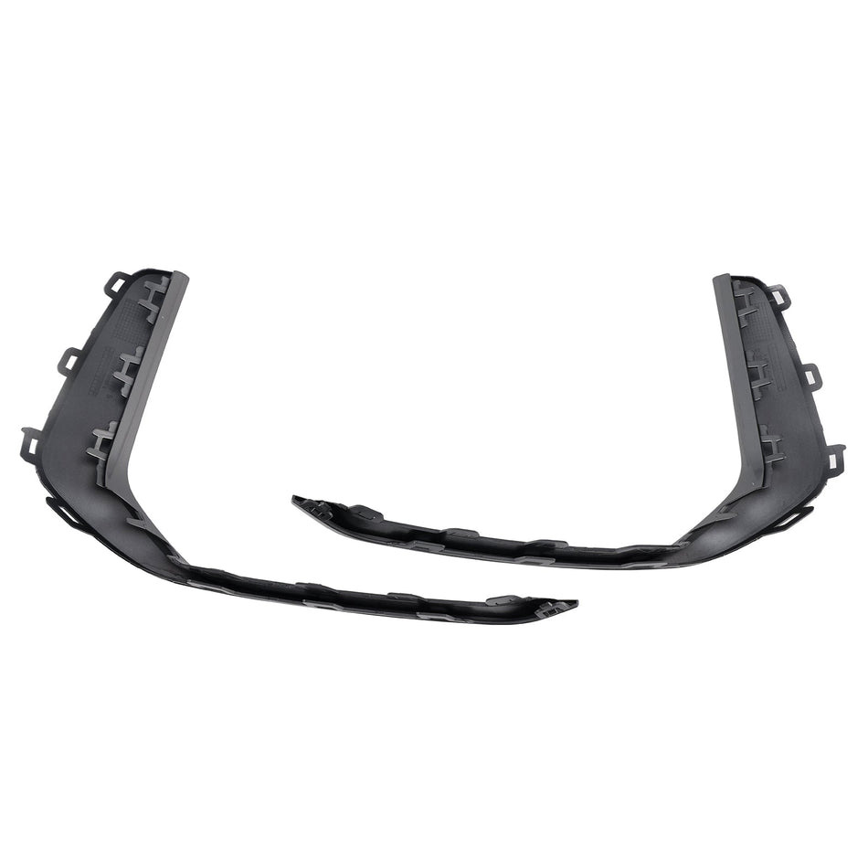 2019-2023 Audi A6 C8 S-Line S6 2PCS Front Nebelscheinwerfer Lampe Trim Grau