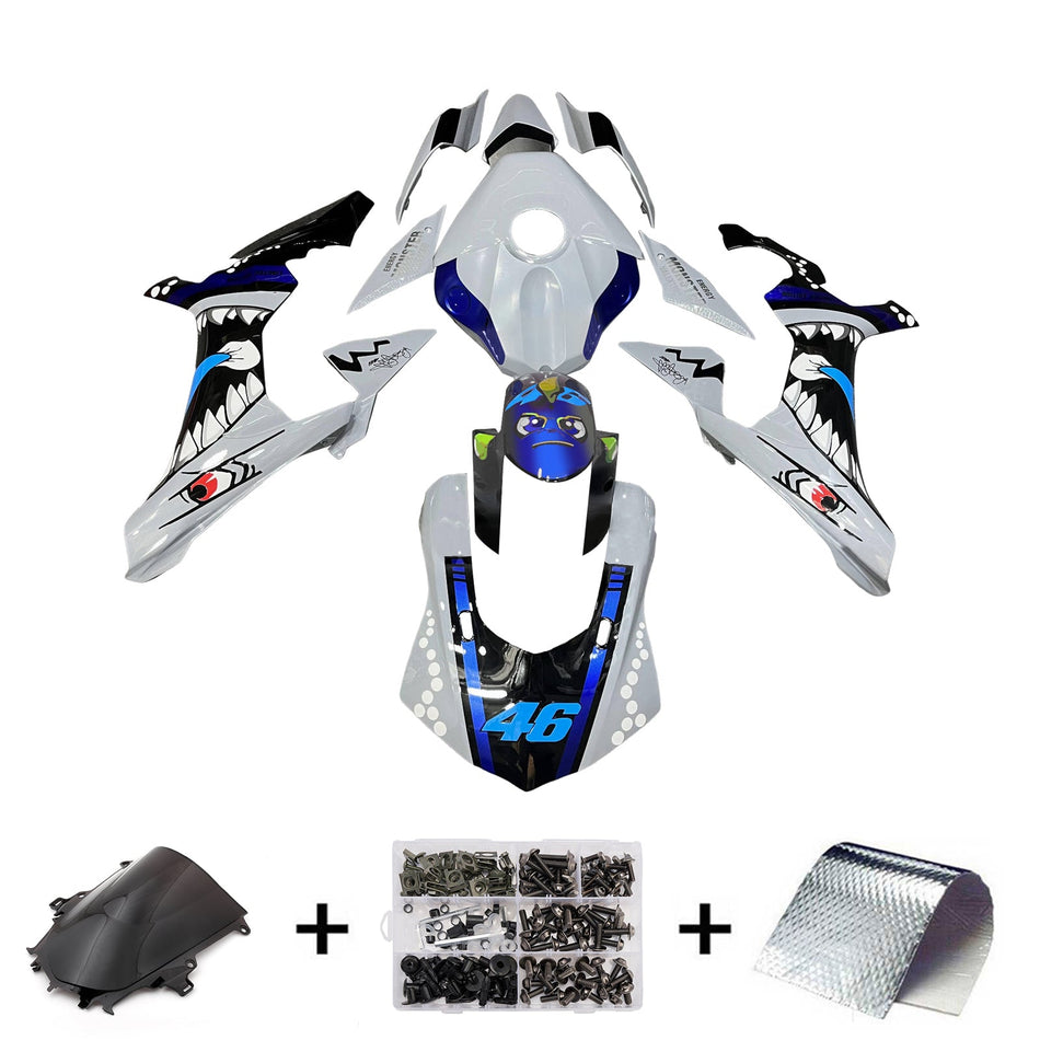 Verkleidungssatz aus ABS-Kunststoff für Yamaha YZFR1 YZF-R1 2015-2019