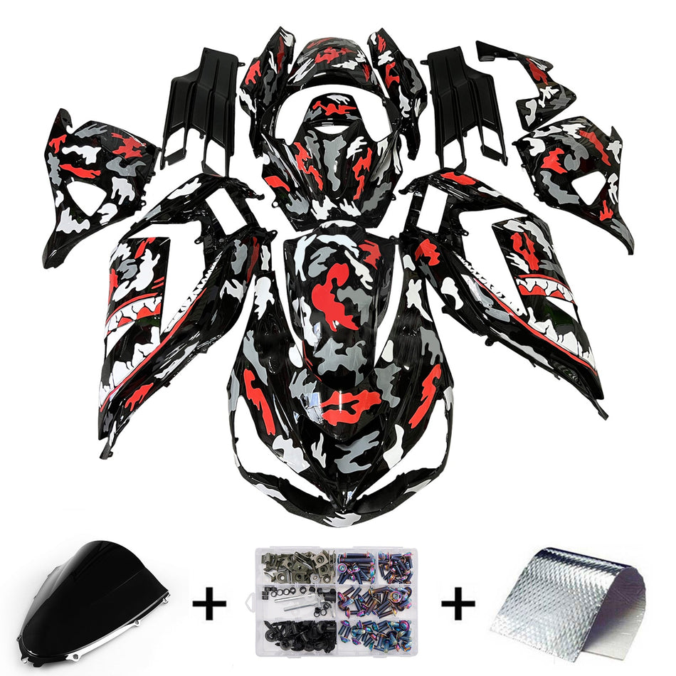 Injection Verkleidung Kit Karosserie fit Für Kawasaki ZX14R ZZR1400 2012-2025