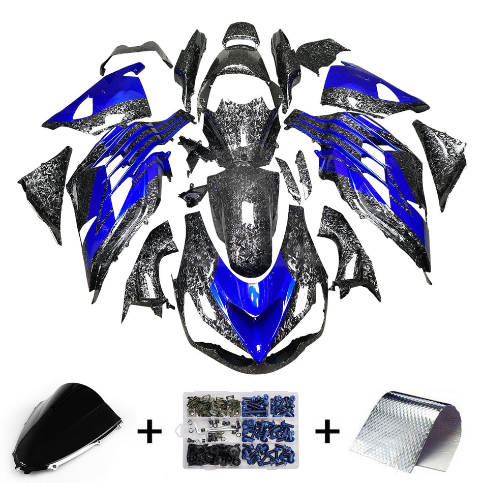 Injection Verkleidung Kit Karosserie fit Für Kawasaki ZX14R ZZR1400 2012-2025