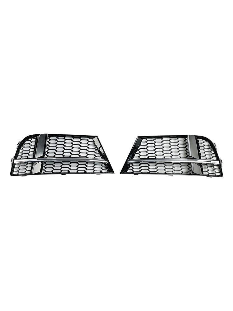 Nebelscheinwerfer Abdeckung Lünette Grill Grille Fit AUDI A3 S-LINIE 2017-2019 8V