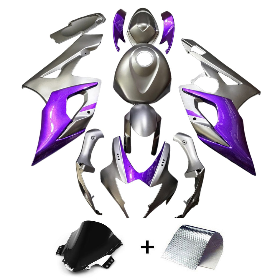 Injection Verkleidung Kit Karosserie Kunststoff ABS Für Suzuki GSXR1000 2005-2006 K5
