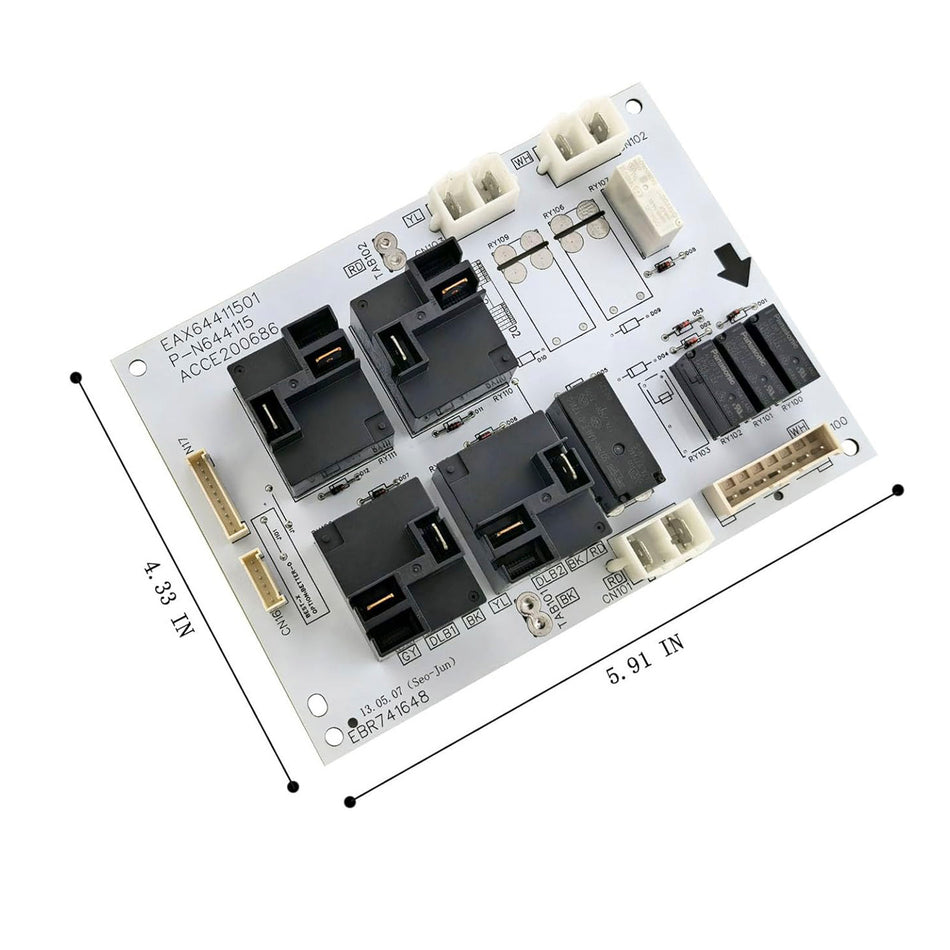 Relay Control Board EBR 74164805 Für LG Range/Stove/Ovens