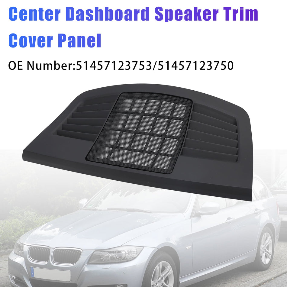 Blende für Lautsprecher im Armaturenbrett 51457123750 für BMW 3er E90 E91 2004-2012