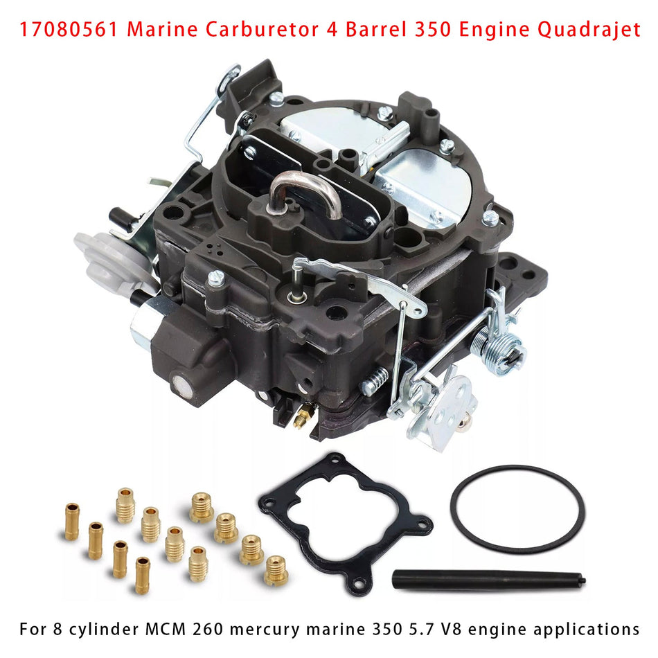17080561 Marinevergaser 4 Barrel 350 Motor