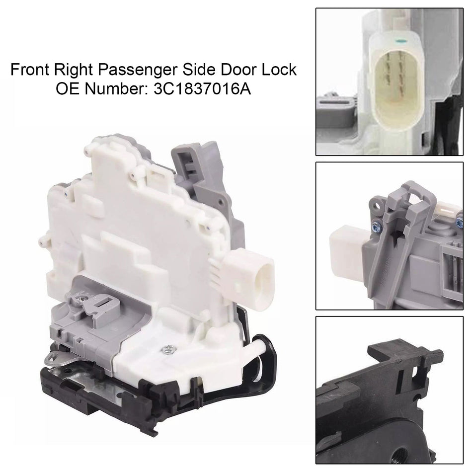 Vorne Rechts Türschloss 3C1837016A Für Audi Q7 Sitz Ibiza Skoda Superb VW
