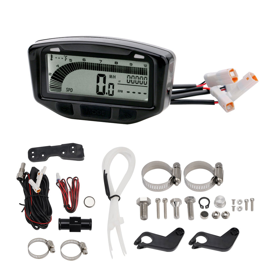 2018–2024 YAMAHA KODIAK 450 Tachometer Kilometerzähler Drehzahlmesser Digital-LCD