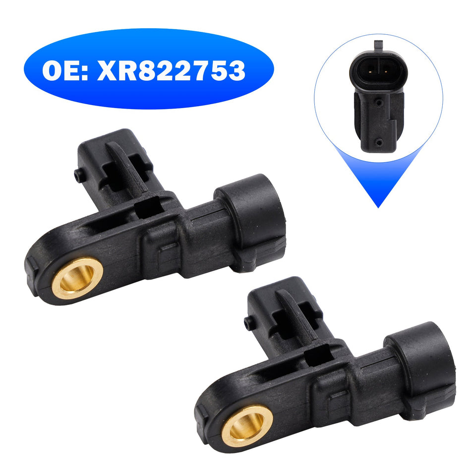 2X Hinten ABS Anti Blockieren Bremse Rad Geschwindigkeit Sensor XR822753 für Jaguar S Typ XK