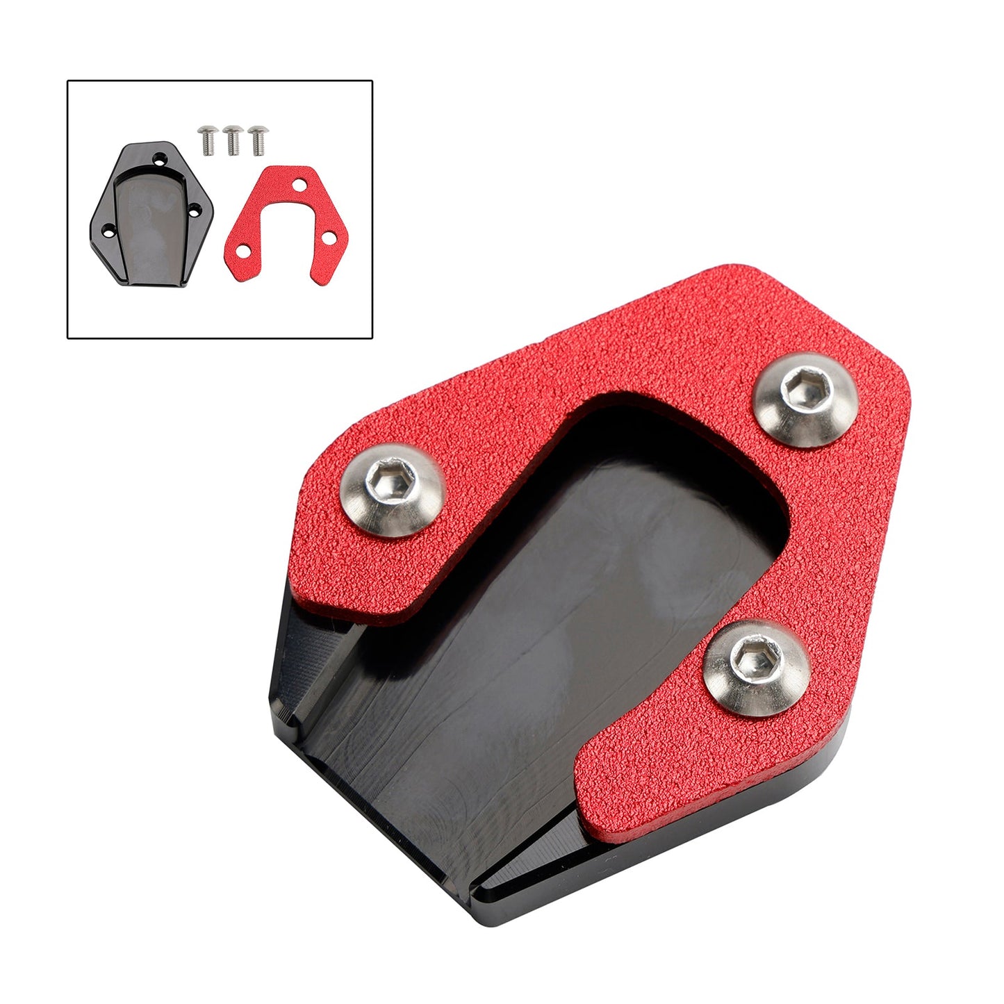 Ständer Vergrößern Platte Pad fit für HONDA GROM 125 MSX125 13-24 MONKEY 125 18-24