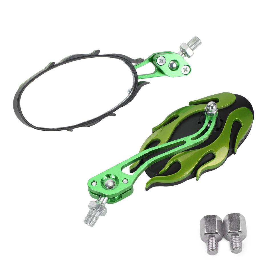 Universal Motorcycle Rearview Mirrors Rear View Mirror 8mm 10mm