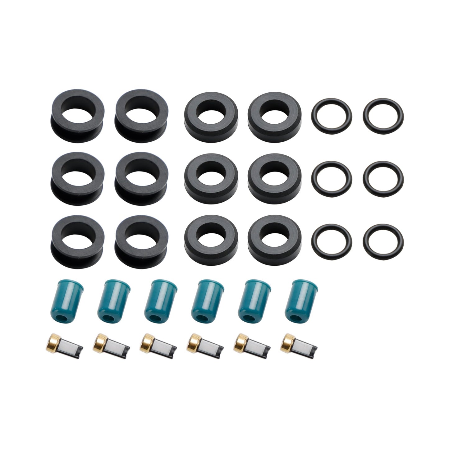 1988-1995 Toyota 3VZE 3,0 L Lkw Kraftstoff Injektor Reparatur Dichtung Rebuild Kit