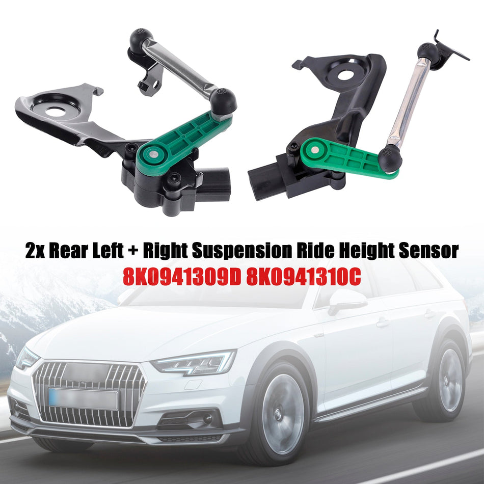 2x Suspension Fahrt Höhe Sensor 8K0941309D 8K0941310C Für Audi A4 A5 2007-2015