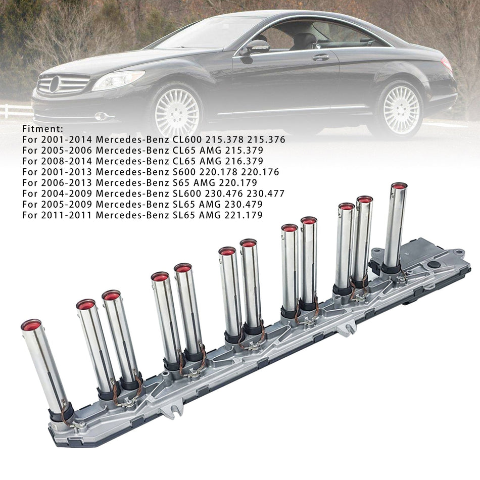 Neu Links Spule Pack Zündkerze Anschlüsse Zündung 2751500780 Für Mercedes S600