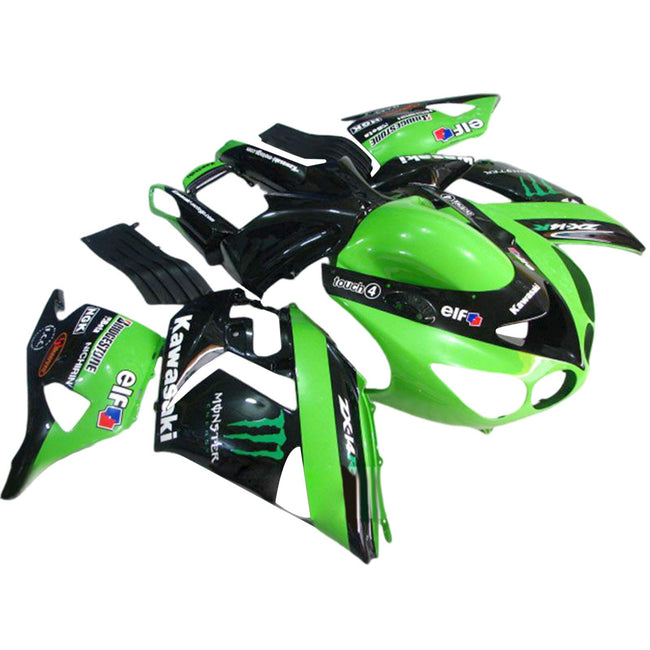 2006-2011 Kawasaki ZX14R ZZR1400 Einspritzverkleidungssatz Karosserie