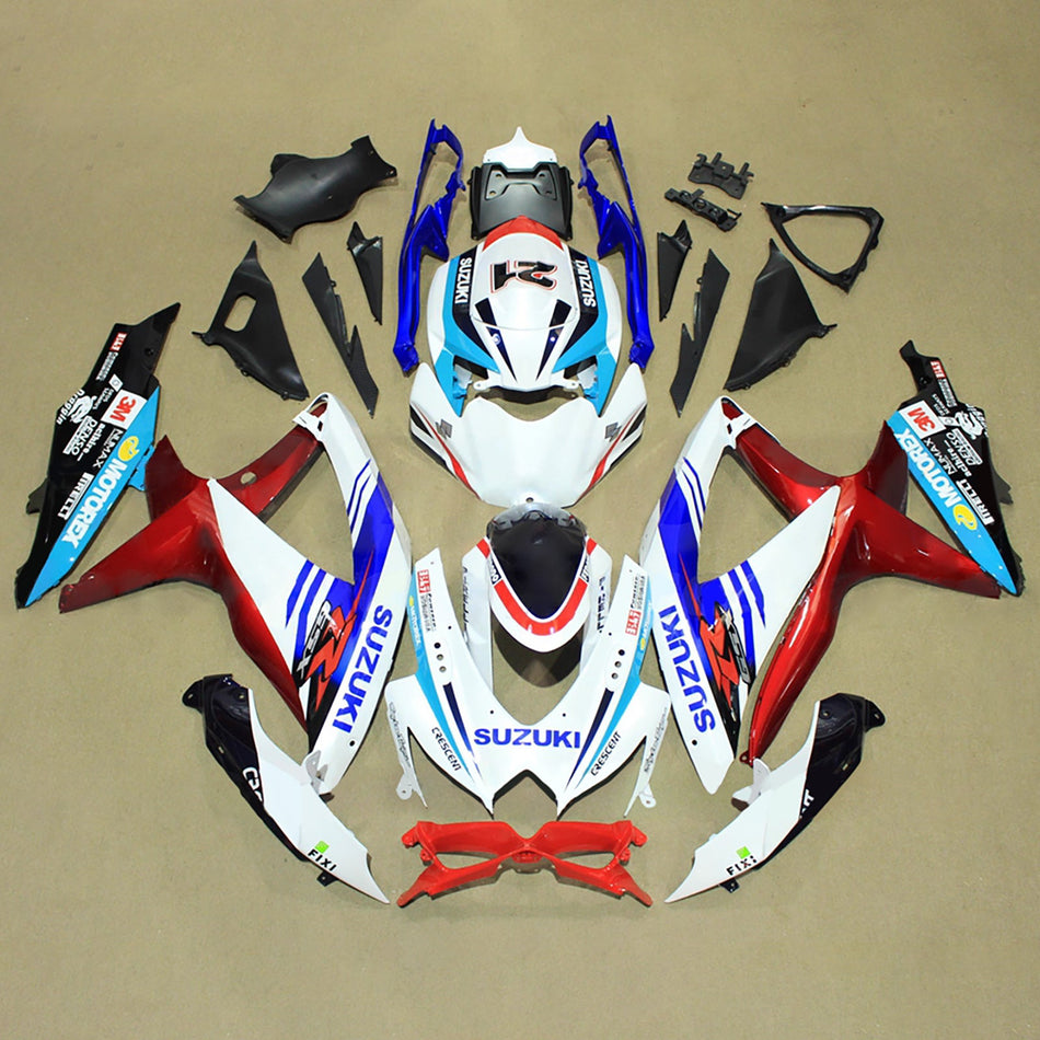 Verkleidungssatz aus ABS-Kunststoff für Suzuki GSXR 600/750 2008-2010 K8