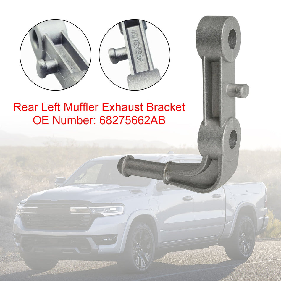 2019–2024 Ram 1500 5,7 l 6,2 l Auspuffhalterung hinten links 68275662AB