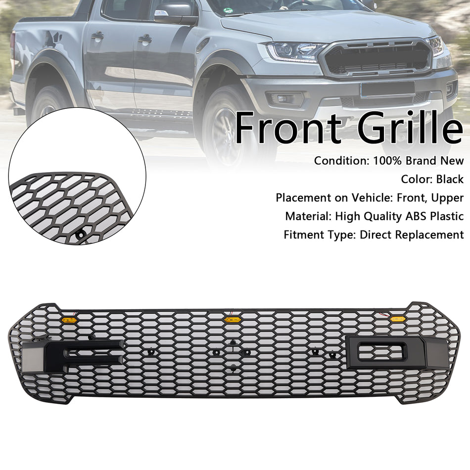 Raptor Style Front Bumper Grille Grill Für Ford Ranger T8 2019-2023 W/LED