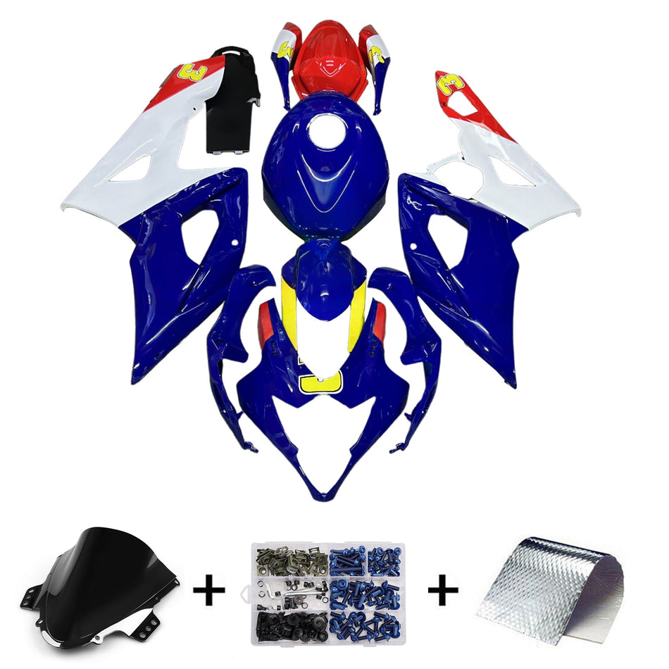 Injection Verkleidung Kit Karosserie Kunststoff ABS Für Suzuki GSXR1000 2005-2006 K5