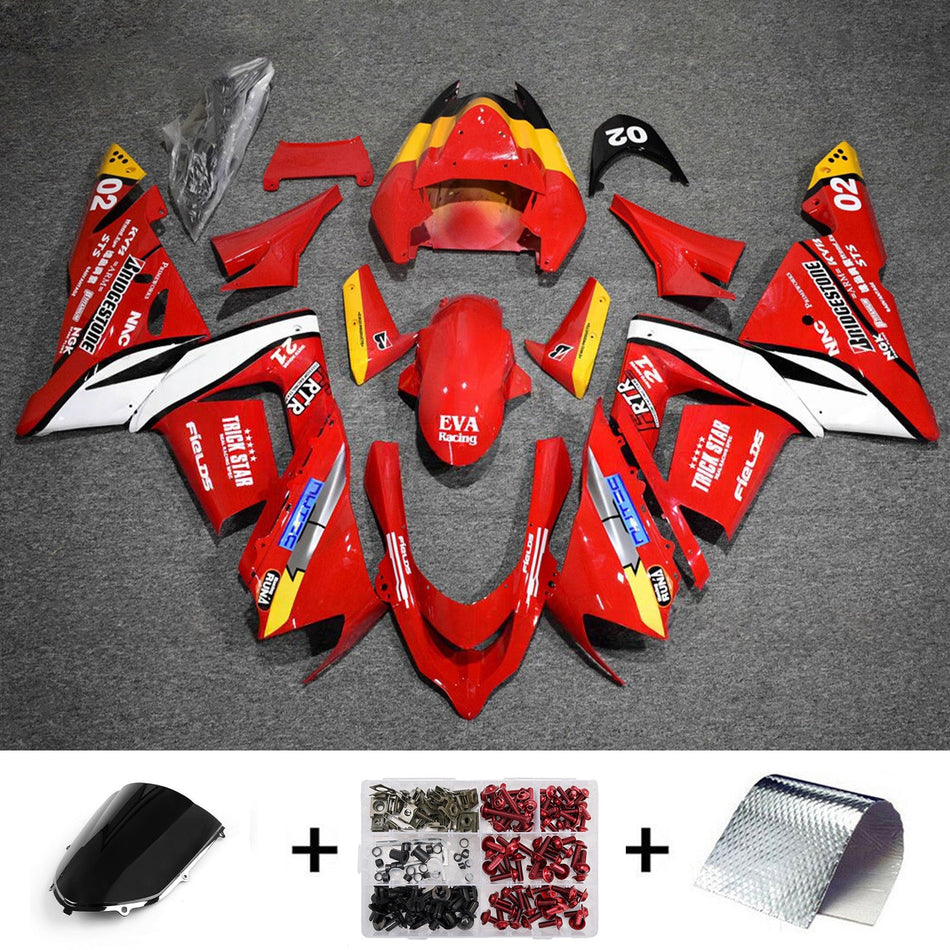 Verkleidungssatz aus ABS-Kunststoff, passend für Kawasaki ZX10R 2004-2005