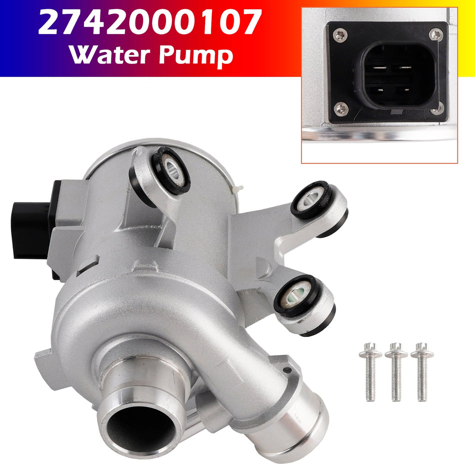 2016/06-X Wasserpumpe 2742000207 für Mercedes-Benz C-Klasse Cabriolet (A205)