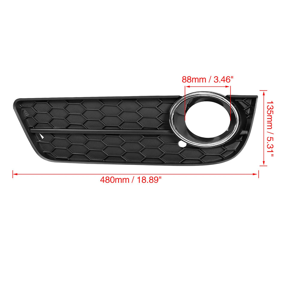 2008-2011 Audi A5 Ein Paar Auto Nebelscheinwerfer Gitter 8T0 807 682 8T0 807 681