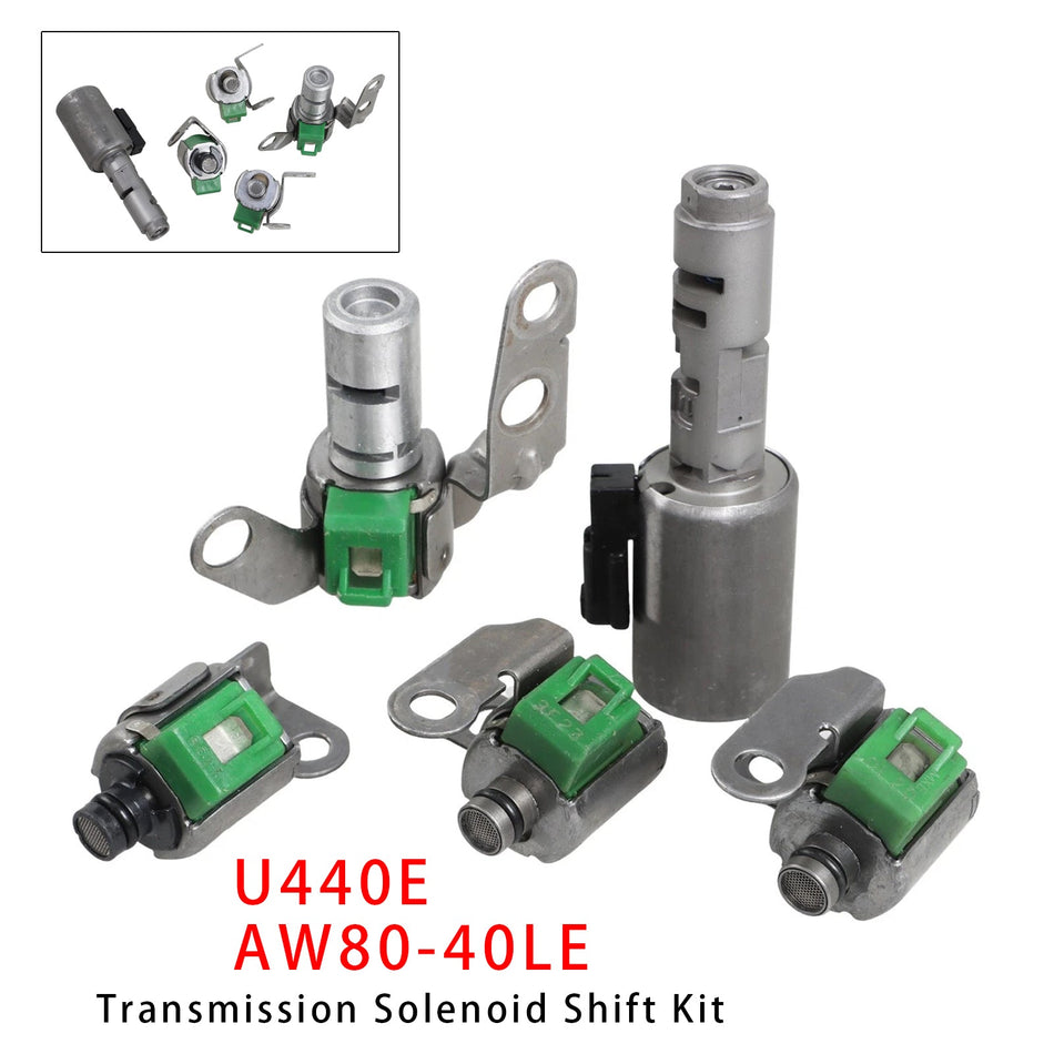 Ford Toyota Chevy Suzuki 5PCS U440E AW80-40LE Getriebemagnet-Schaltsatz
