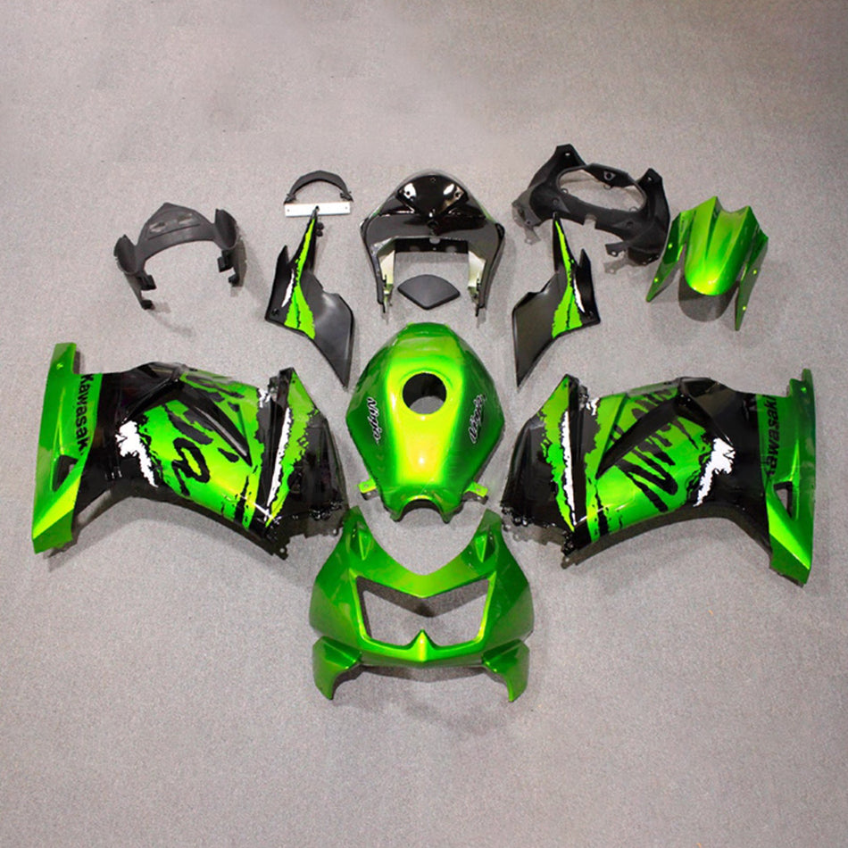Verkleidungssatz aus ABS-Kunststoff, passend für Kawasaki EX250 Ninja250R 2008-2012
