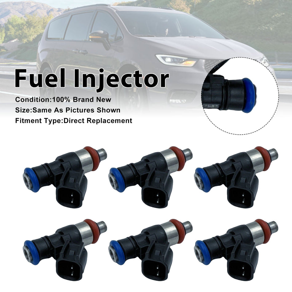6 Stück Kraftstoffeinspritzdüsen für Ram 1500 und Chrysler Voyager 2020-2021 0280158662