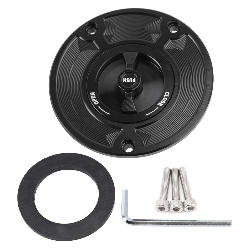 Schnellverschluss-Tankdeckel für Rennsport-Benzin für Kawasaki ZX-6R Ninja ZX636 2007-2018