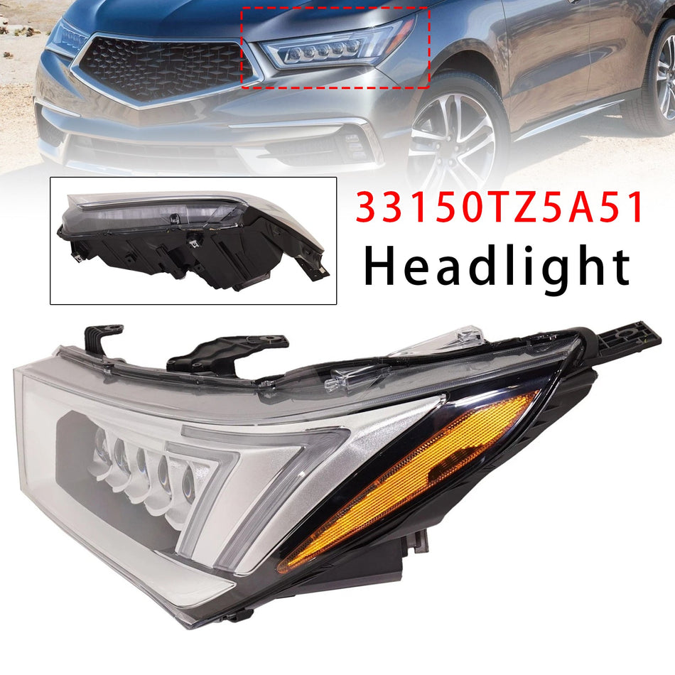 2017–2020 Für MDX Basismodell, vorderer linker LED-Scheinwerfer 33150TZ5A51