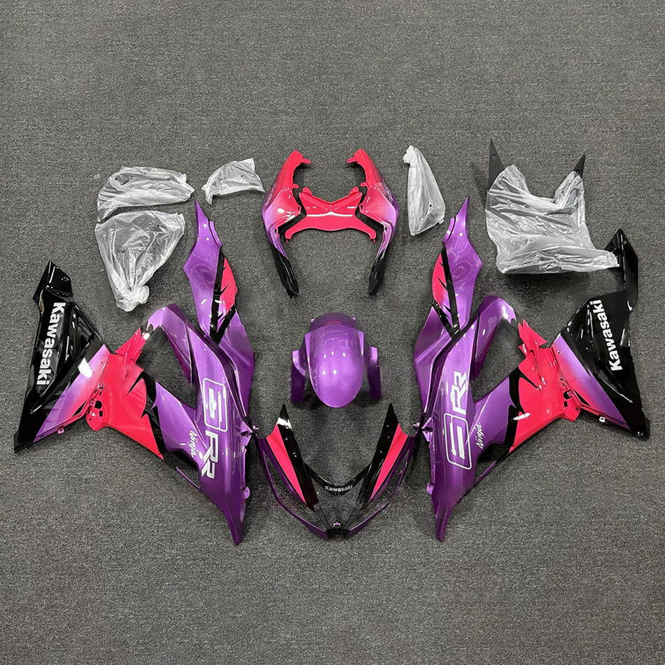 Verkleidungssatz aus ABS-Kunststoff, passend für Kawasaki ZX6R 636 (2013–2018)