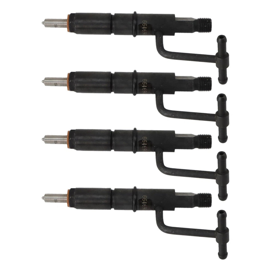 4 Stück Einspritzdüsen für Mustang, Bobcat 843, 853, 960, 2060, Isuzu 4JB1 6646906
