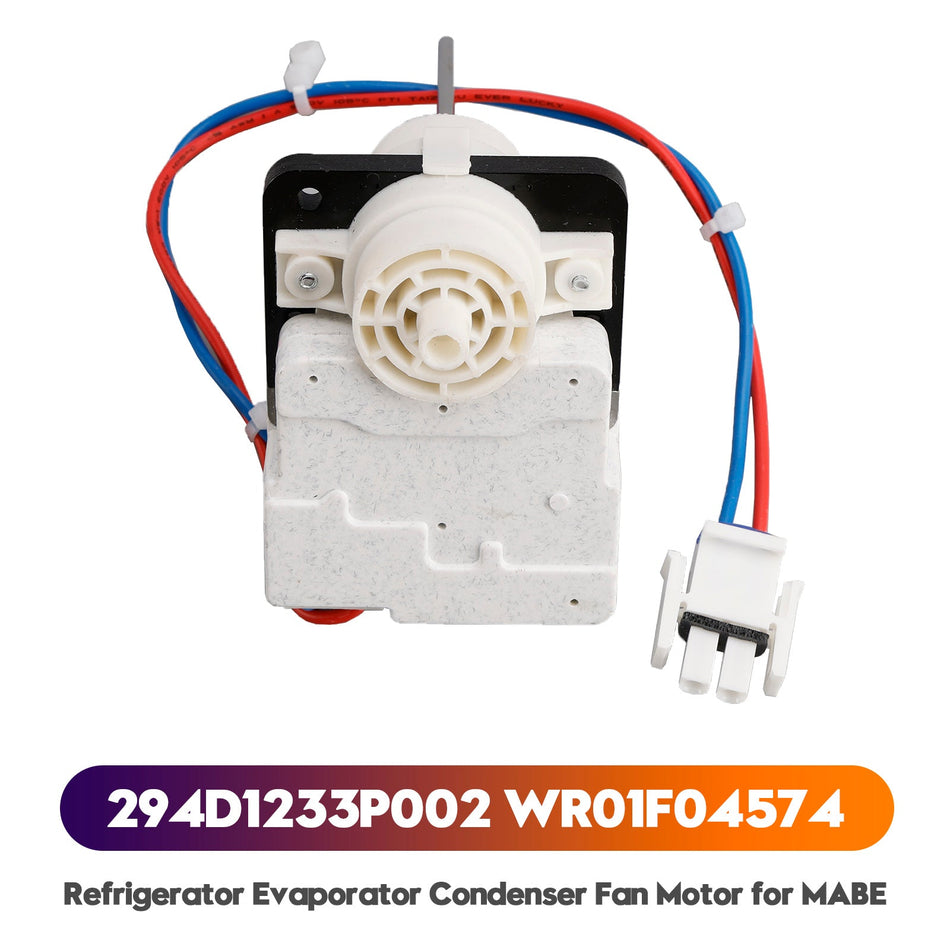 294D1233P002 WR01F04574 Kühlschrank Verdampfer Kondensator Lüfter Motor für MABE