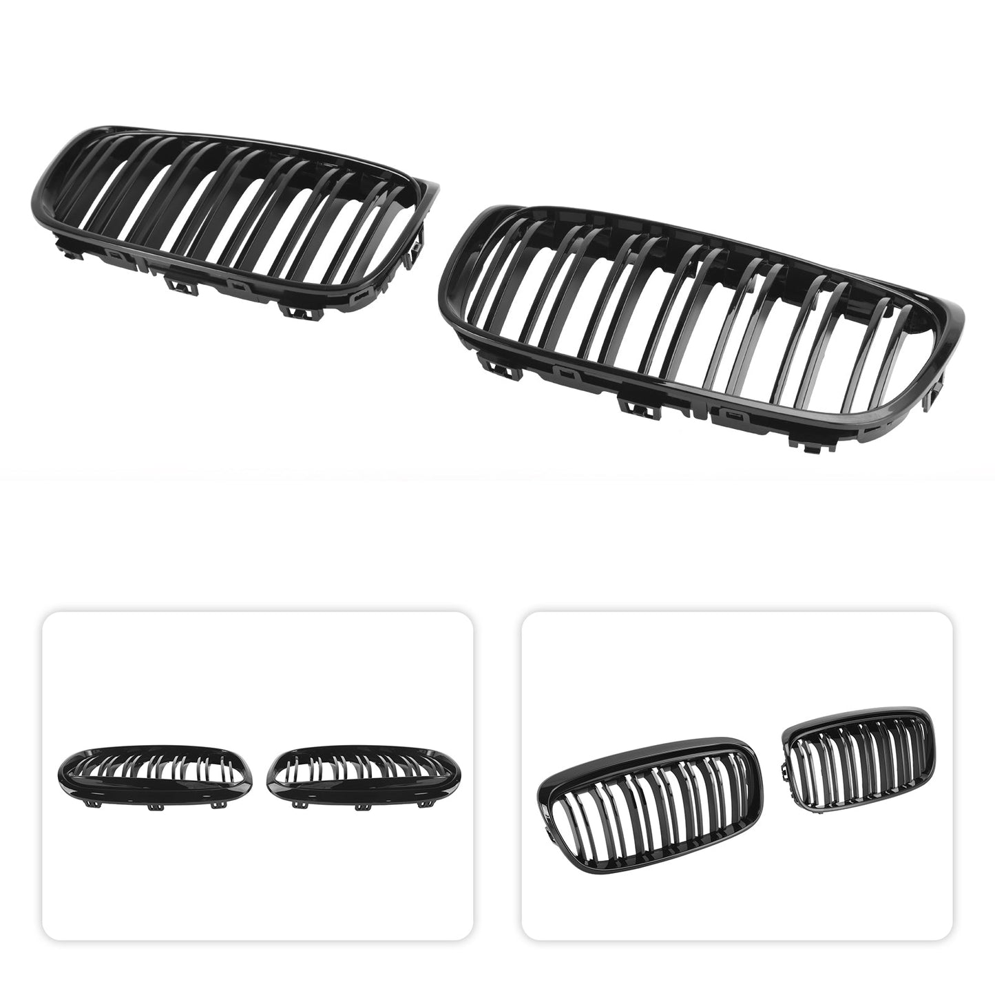 2015–2018 BMW 2er Gran Tourer F45 F46 Frontgrill schwarz glänzend