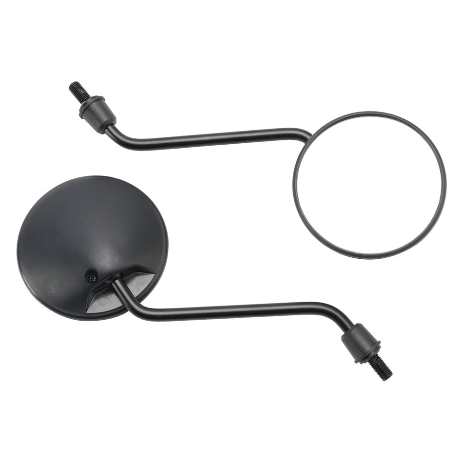 Schwarzes M10-Spiegelset für Honda NX 650 Dominator / XL 600 R / Transalp / MTX 50