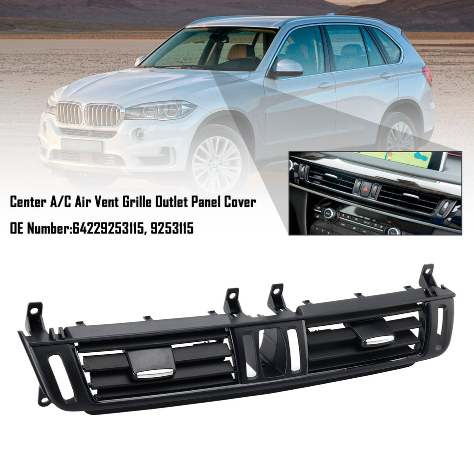 2015–2018 BMW X6 F16 Mittelarmaturenbrett Klimaanlage Lüftungsauslass 64229253115 9253115